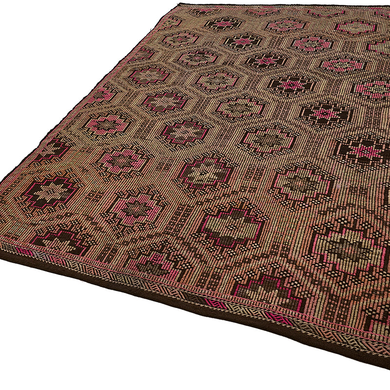 Vintage Anatolian Jijim Rug - K0093933