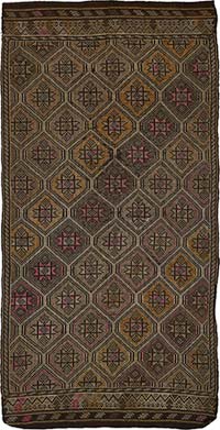 Vintage Anatolian Jijim Rug