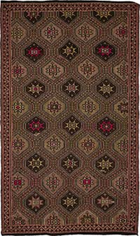 Vintage Anatolian Jijim Rug