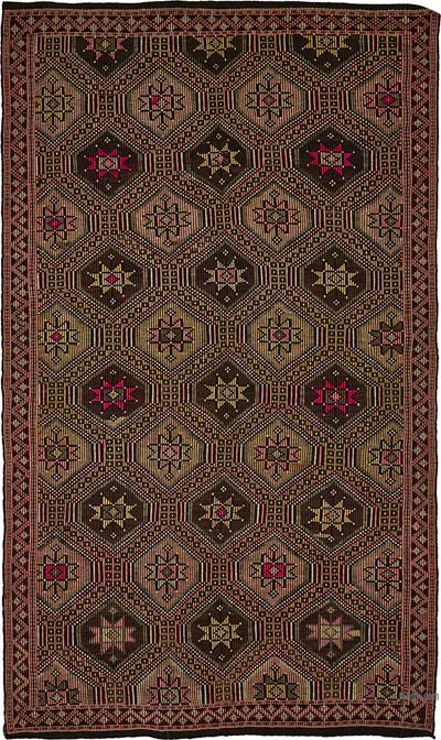 Vintage Anatolian Jijim Rug
