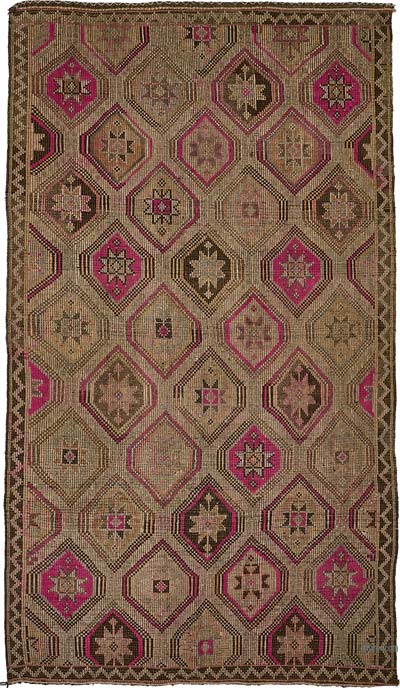 Vintage Anatolian Jijim Rug