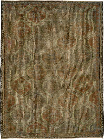 Vintage Anatolian Jijim Rug