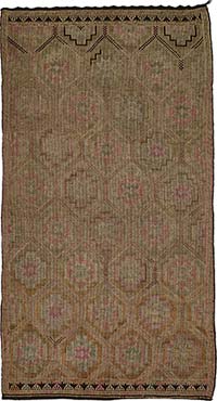 Vintage Anatolian Jijim Rug