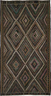 Vintage Anatolian Jijim Rug