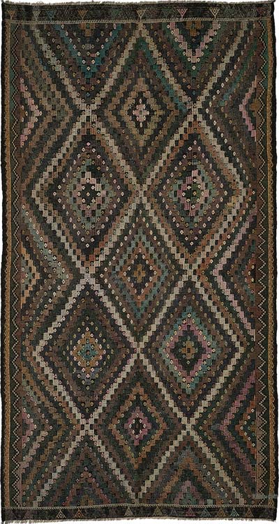 Vintage Anatolian Jijim Rug