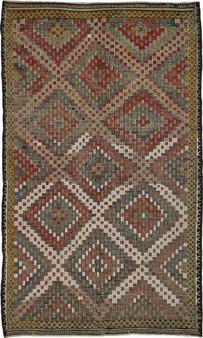 Vintage Anatolian Jijim Rug