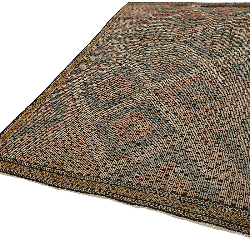 Vintage Anatolian Jijim Rug - K0093943