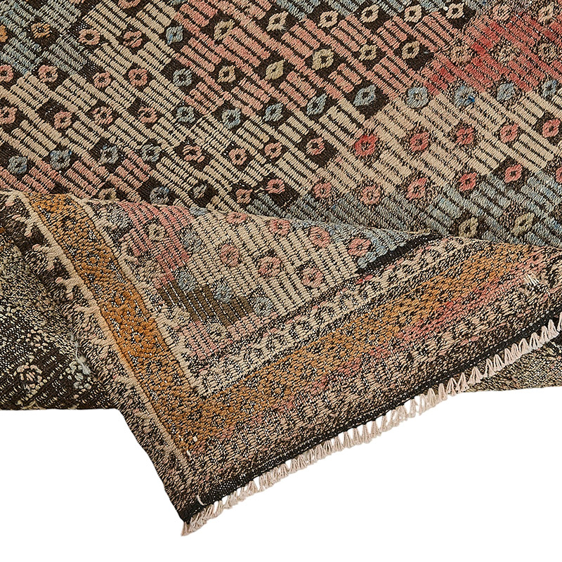 Vintage Anatolian Jijim Rug - K0093943