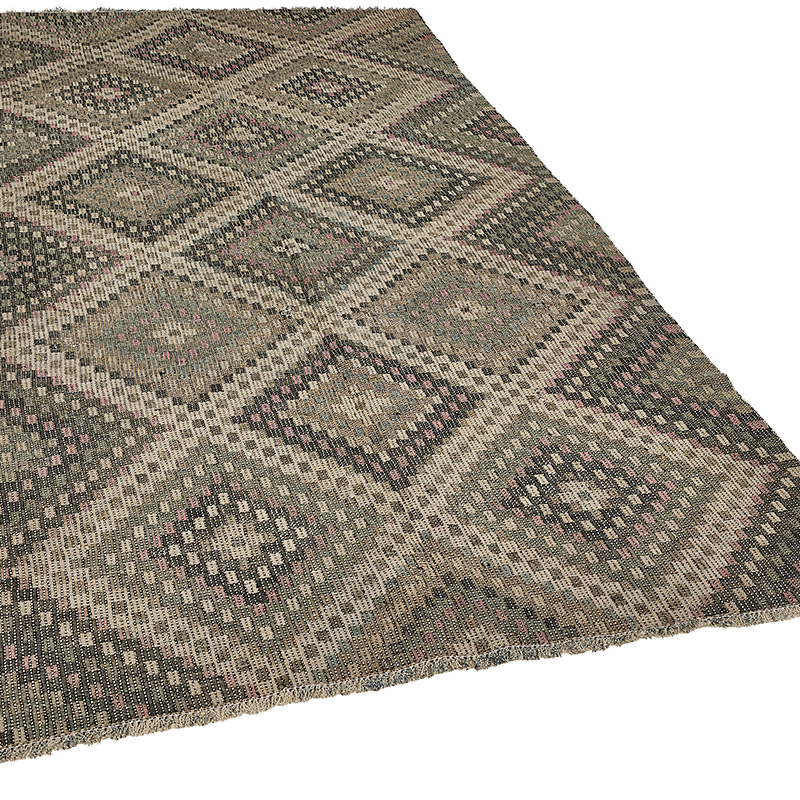 Vintage Anatolian Jijim Rug - K0093944