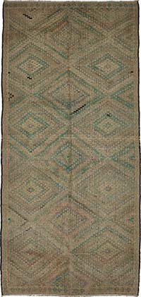 Vintage Anatolian Jijim Rug