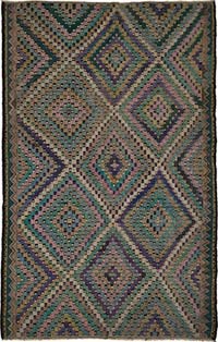 Vintage Anatolian Jijim Rug
