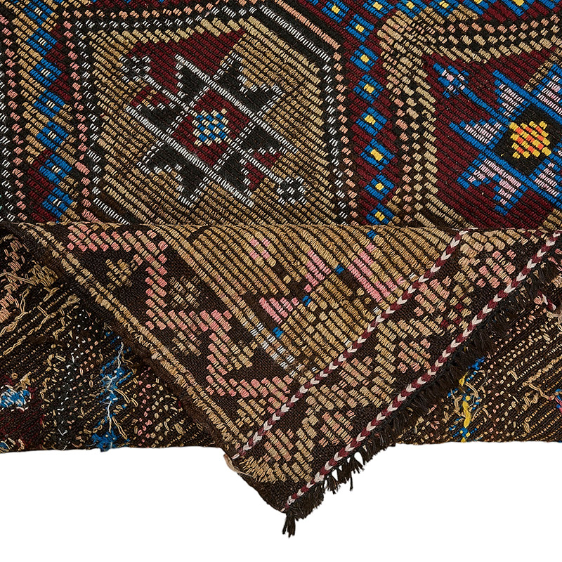 Vintage Anatolian Jijim Rug - K0093947