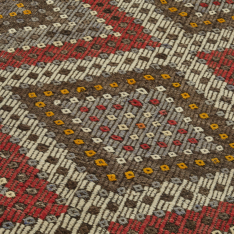 Vintage Anatolian Jijim Rug - K0093948