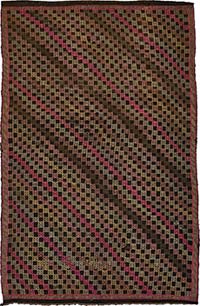 Vintage Anatolian Jijim Rug