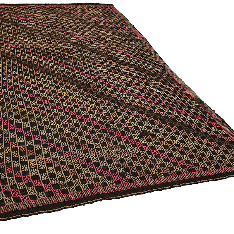 Vintage Anatolian Jijim Rug - K0093949