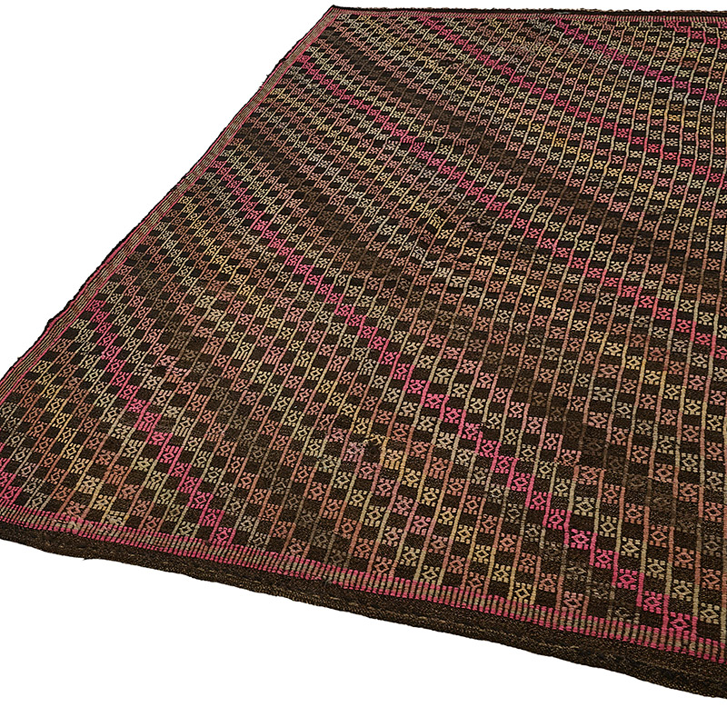 Vintage Anatolian Jijim Rug - K0093949