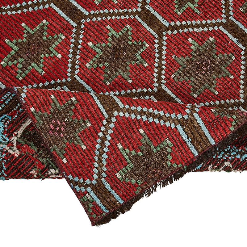 Vintage Anatolian Jijim Rug - K0093950