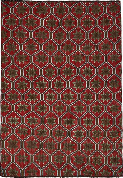 Vintage Anatolian Jijim Rug