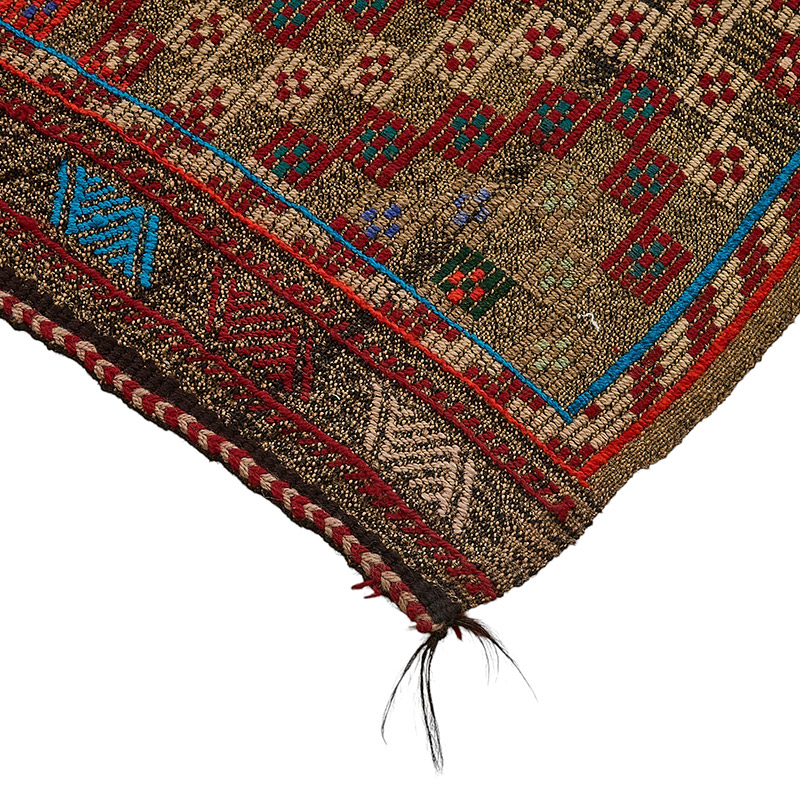 Vintage Anatolian Jijim Rug - K0093951