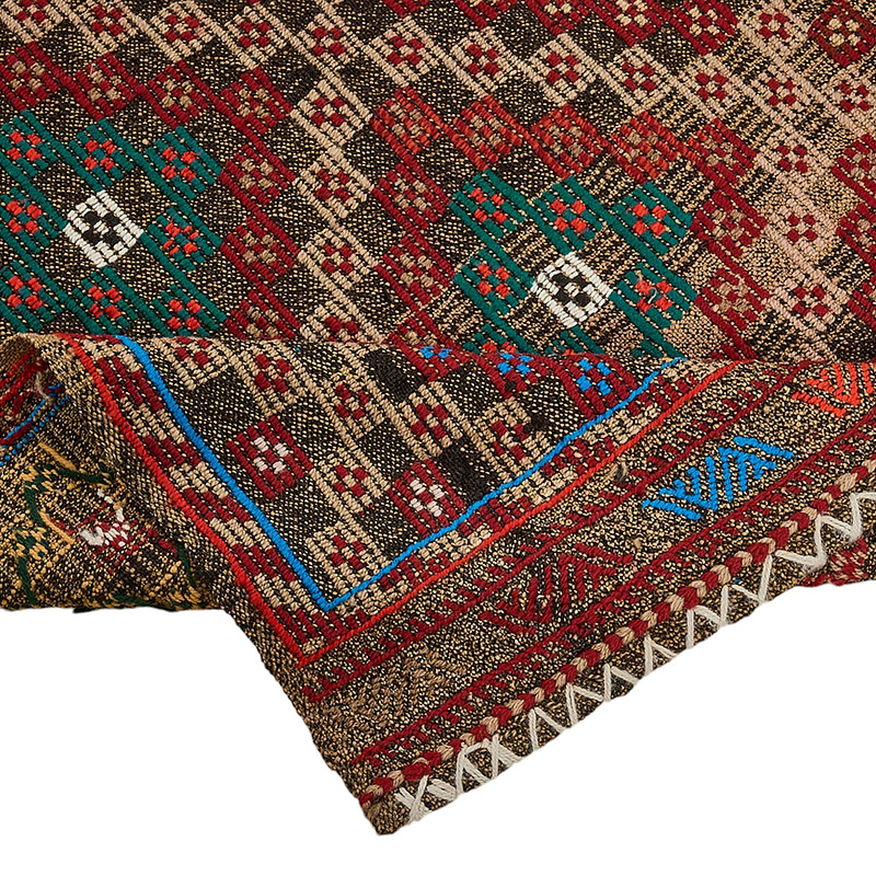 Vintage Anatolian Jijim Rug - K0093951