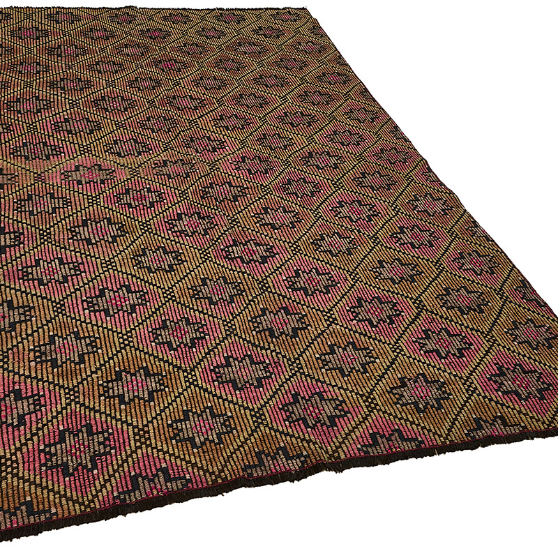 Vintage Anatolian Jijim Rug - K0093952
