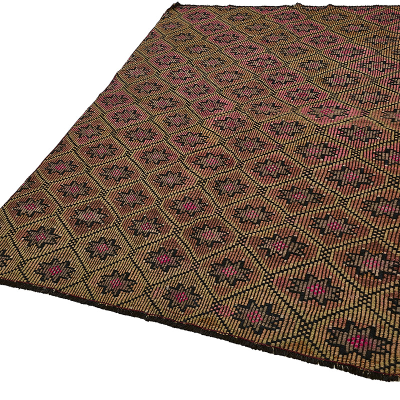 Vintage Anatolian Jijim Rug - K0093952