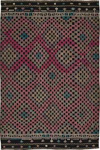 Vintage Anatolian Jijim Rug