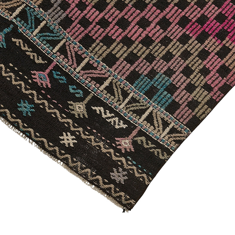 Vintage Anatolian Jijim Rug - K0093953