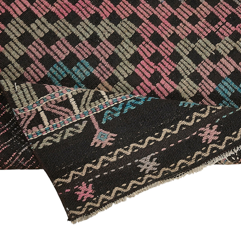 Vintage Anatolian Jijim Rug - K0093953