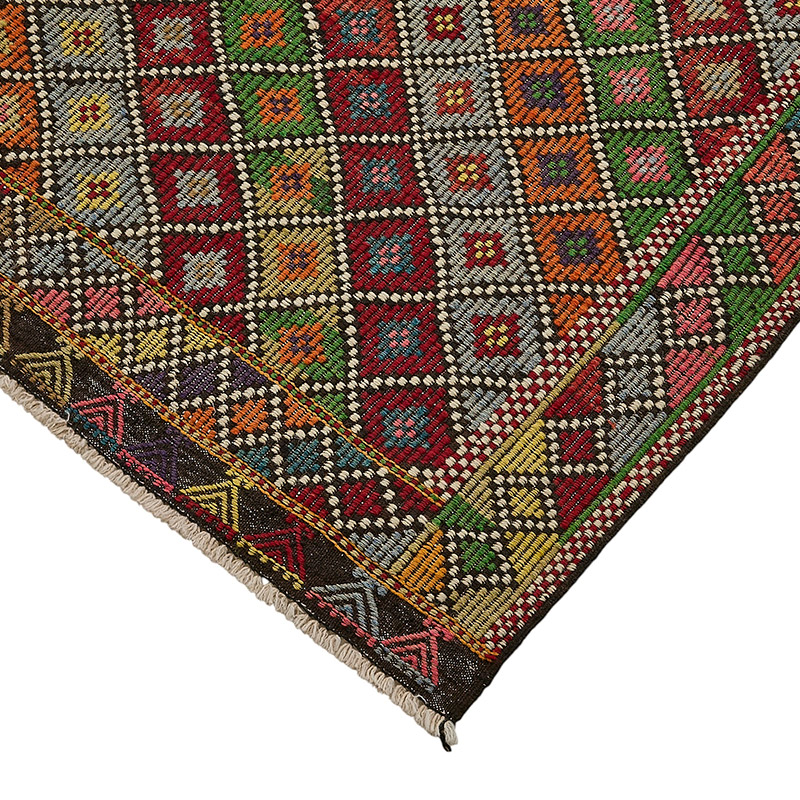 Vintage Anatolian Jijim Rug - K0093956