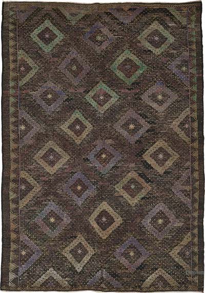 Vintage Anatolian Jijim Rug