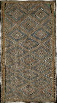 Vintage Anatolian Jijim Rug