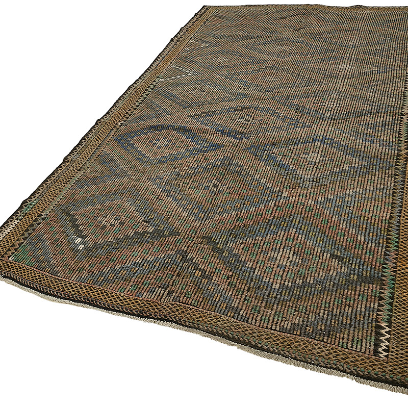 Vintage Anatolian Jijim Rug - K0093960