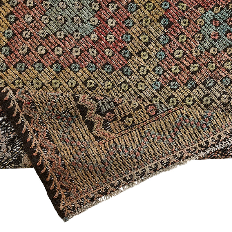 Vintage Anatolian Jijim Rug - K0093961