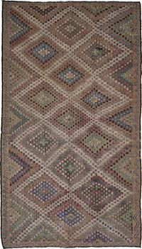 Vintage Anatolian Jijim Rug