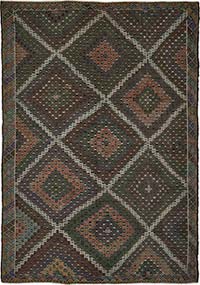 Vintage Anatolian Jijim Rug