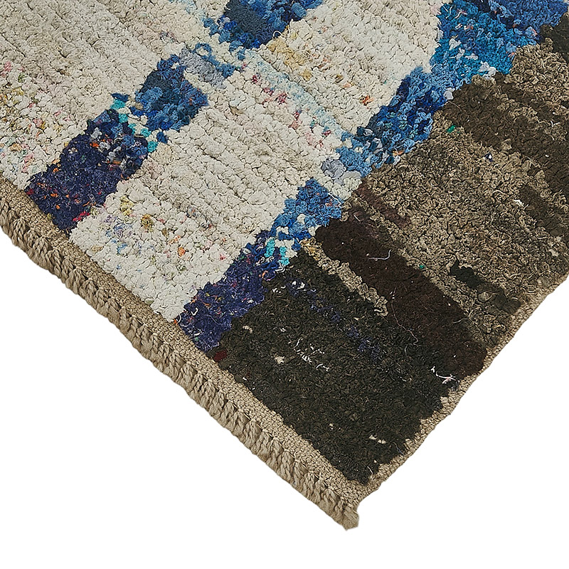 New Contemporary Hand-Knotted Runner - 3' 1" x 10' 8" (37" x 128") - K0093966