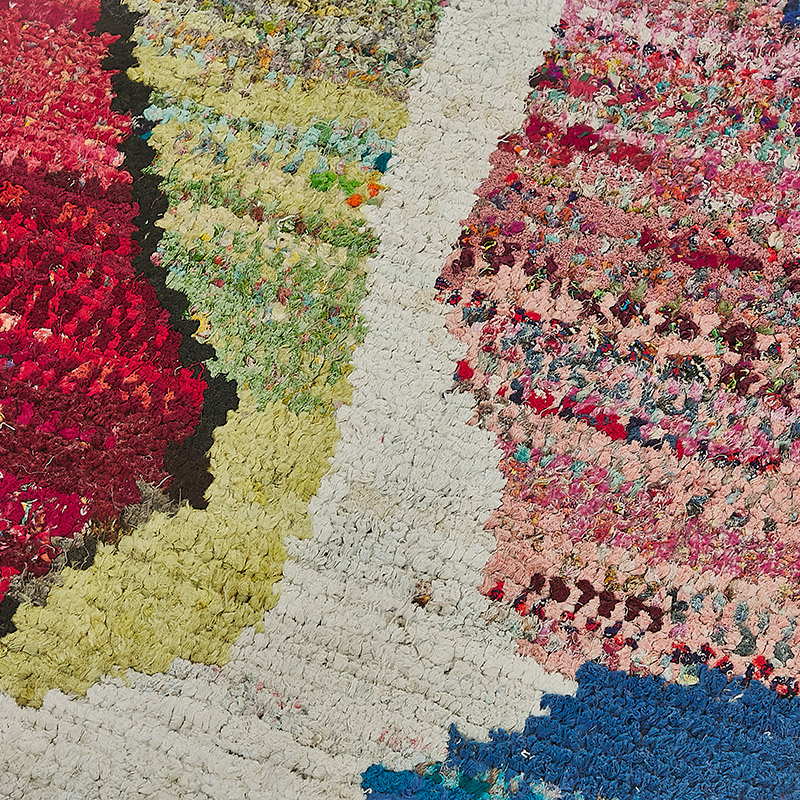 New Contemporary Hand-Knotted Runner - 3' 1" x 10' 8" (37" x 128") - K0093966