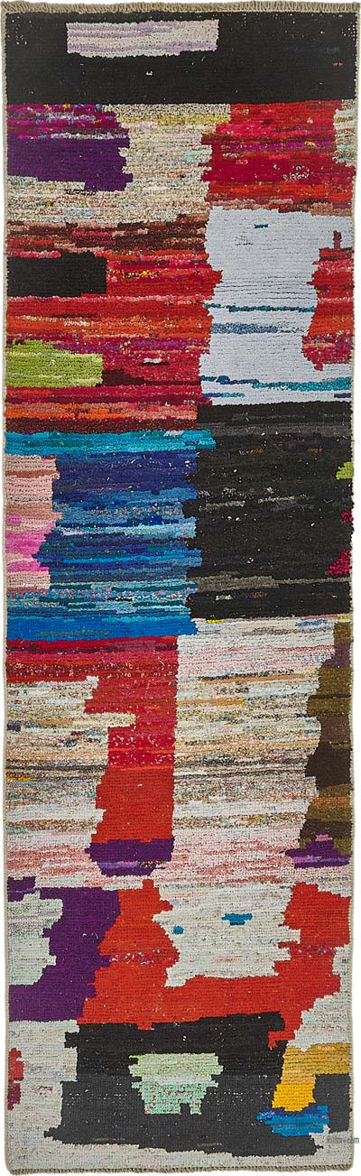 Yeni Çağdaş El Dokuma Yolluk - 89 cm x 318 cm