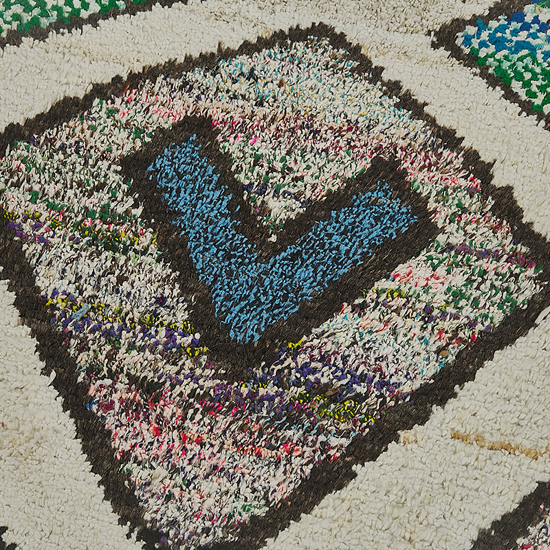 New Contemporary Hand-Knotted Runner - 3'  x 9' 7" (36" x 115") - K0093977