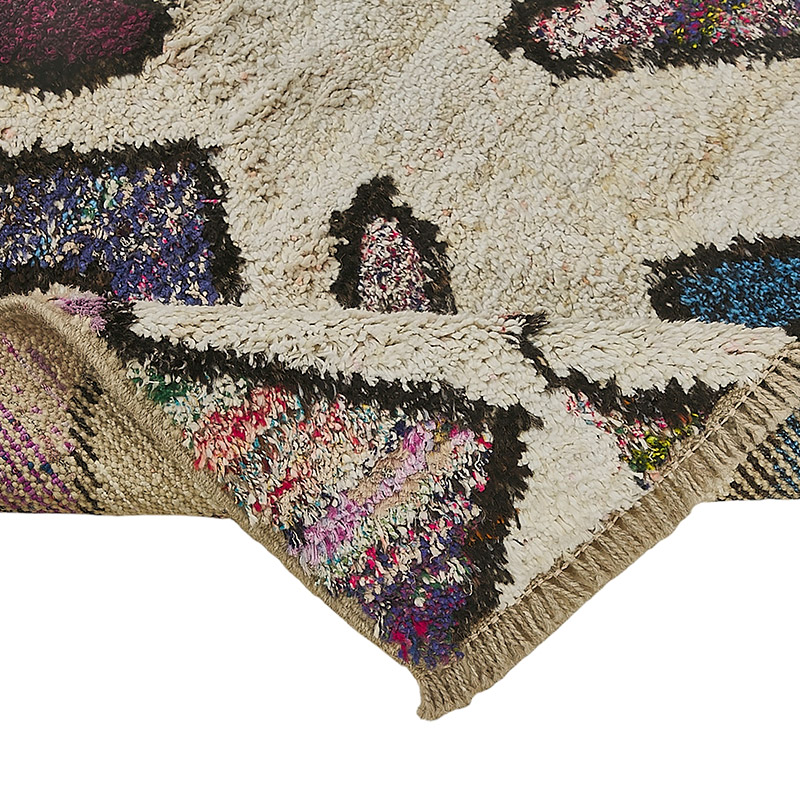 New Contemporary Hand-Knotted Runner - 3'  x 9' 7" (36" x 115") - K0093977