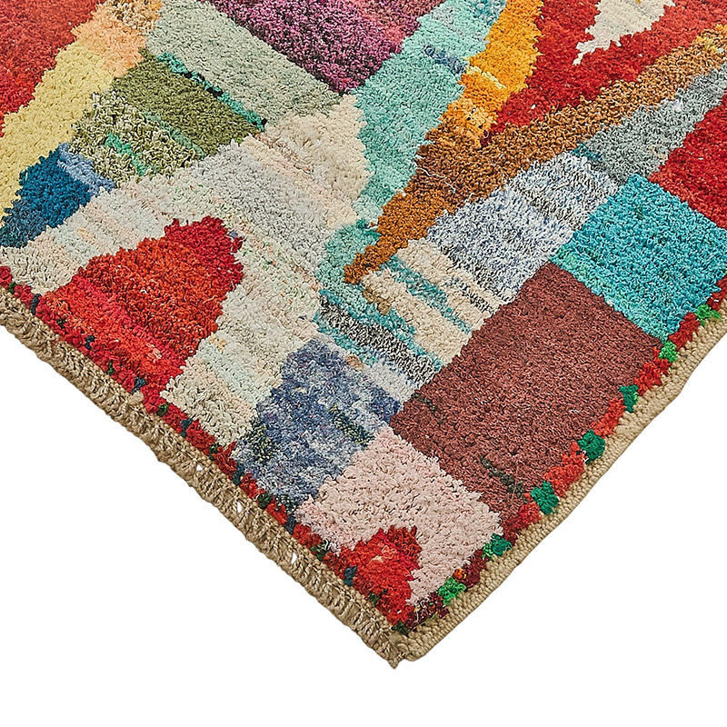 New Contemporary Hand-Knotted Rug - 6' 5" x 9' 9" (77" x 117") - K0093978