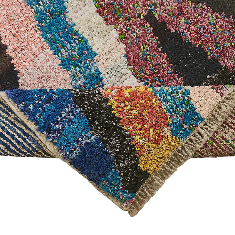 New Contemporary Hand-Knotted Runner - 3' 1" x 10'  (37" x 120") - K0093981