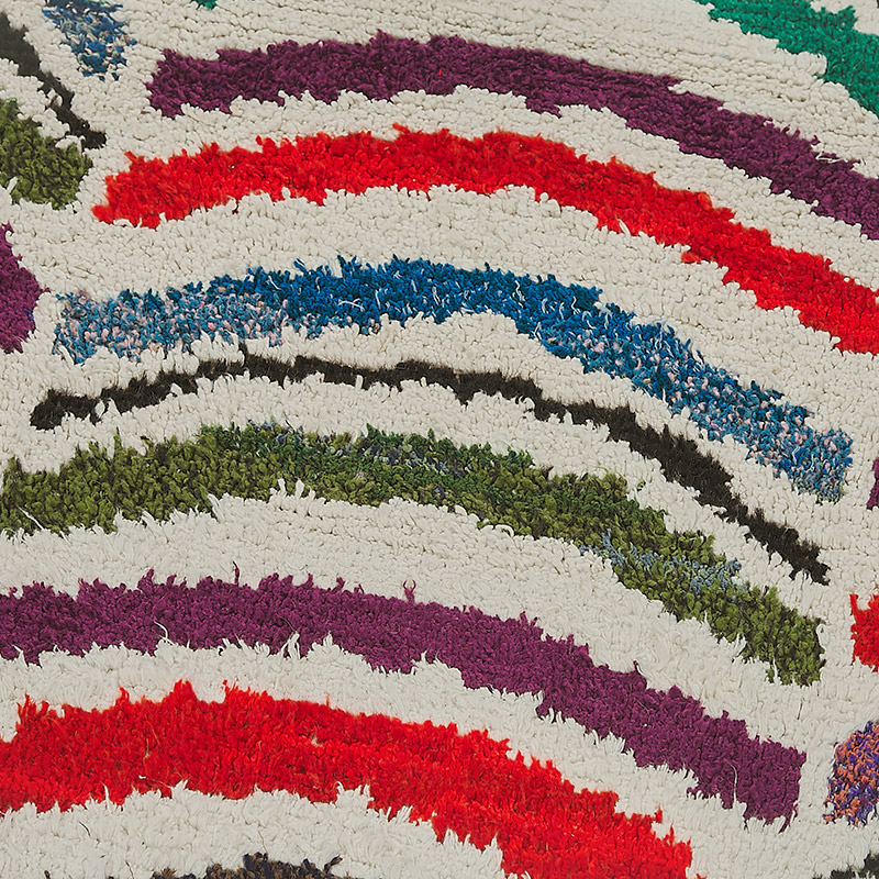 New Contemporary Hand-Knotted Runner - 2' 10" x 9' 7" (34" x 115") - K0093982