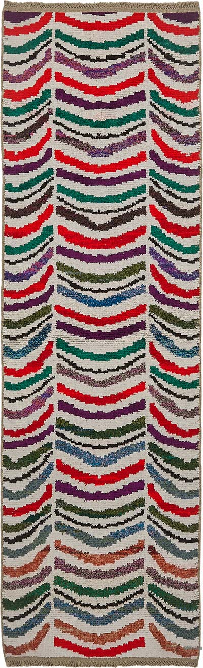 Yeni Çağdaş El Dokuma Yolluk - 86 cm x 293 cm