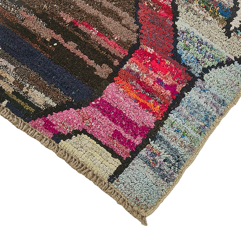 New Contemporary Hand-Knotted Runner - 3' 2" x 9' 11" (38" x 119") - K0093983