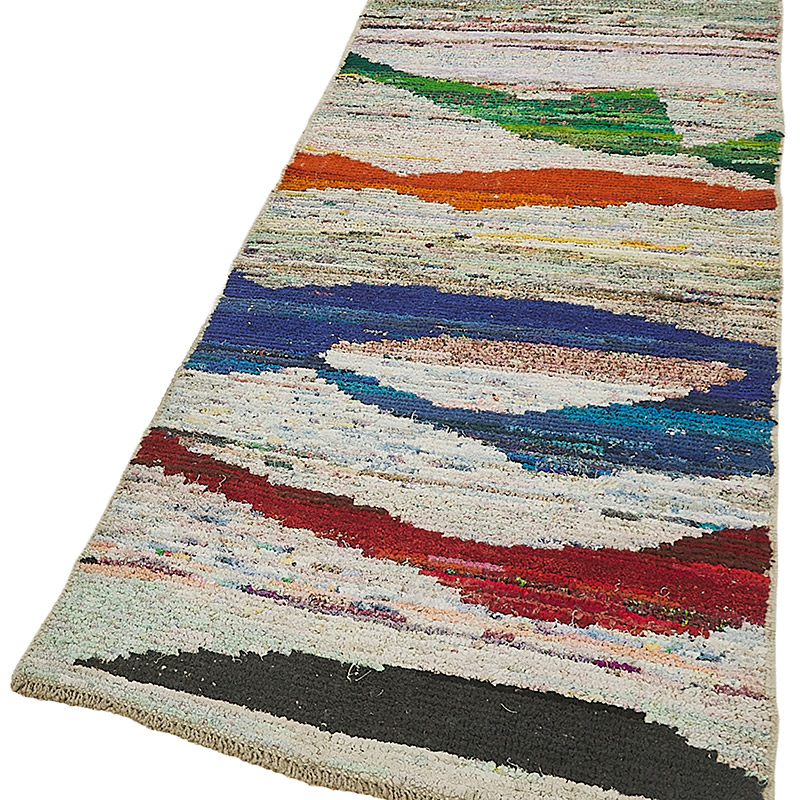 Yeni Çağdaş El Dokuma Yolluk - 87 cm x 281 cm - K0093988