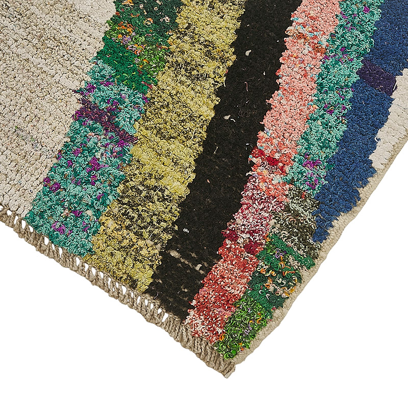 New Contemporary Hand-Knotted Runner - 3' 3" x 9' 6" (39" x 114") - K0093989