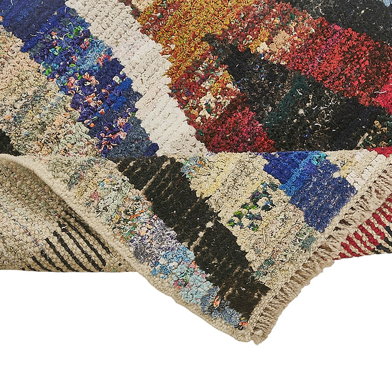 New Contemporary Hand-Knotted Runner - 3' 3" x 9' 6" (39" x 114") - K0093989