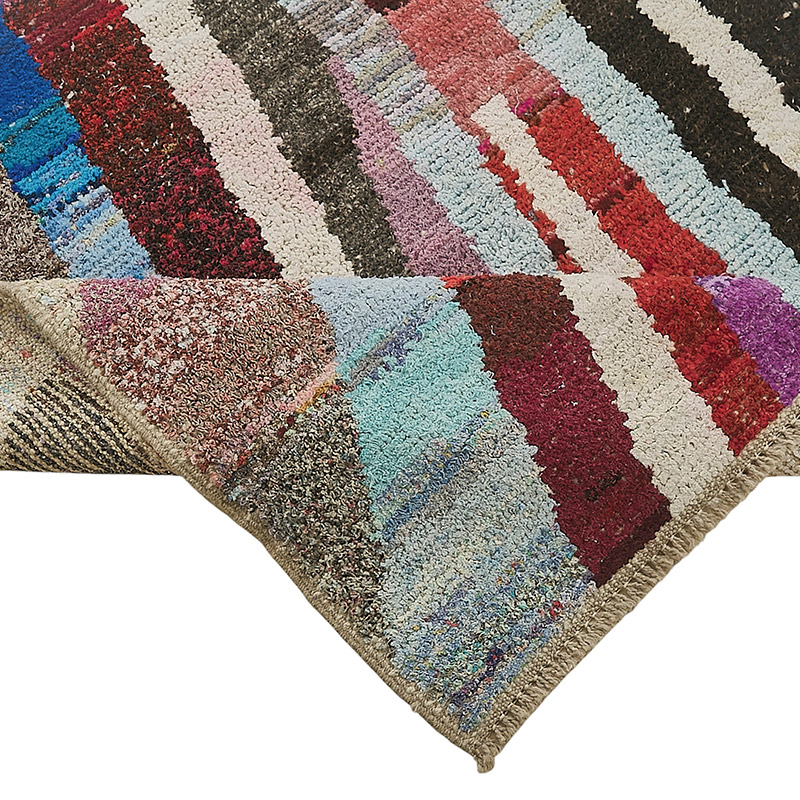 New Contemporary Hand-Knotted Rug - 6' 7" x 9' 9" (79" x 117") - K0094001
